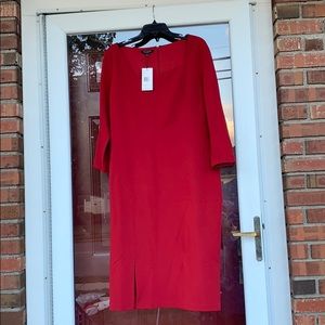 Lafayette 148 New York Red Dress